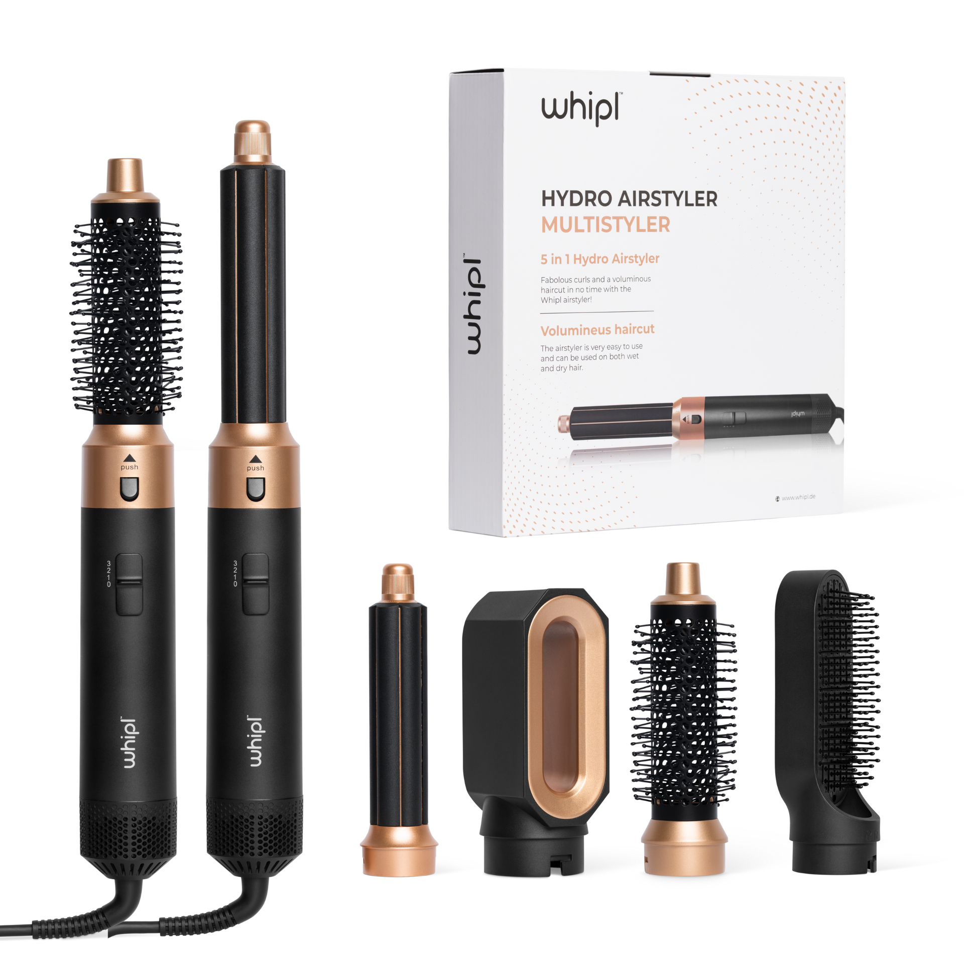 Whipl™ AirStyler + eBook gratuito