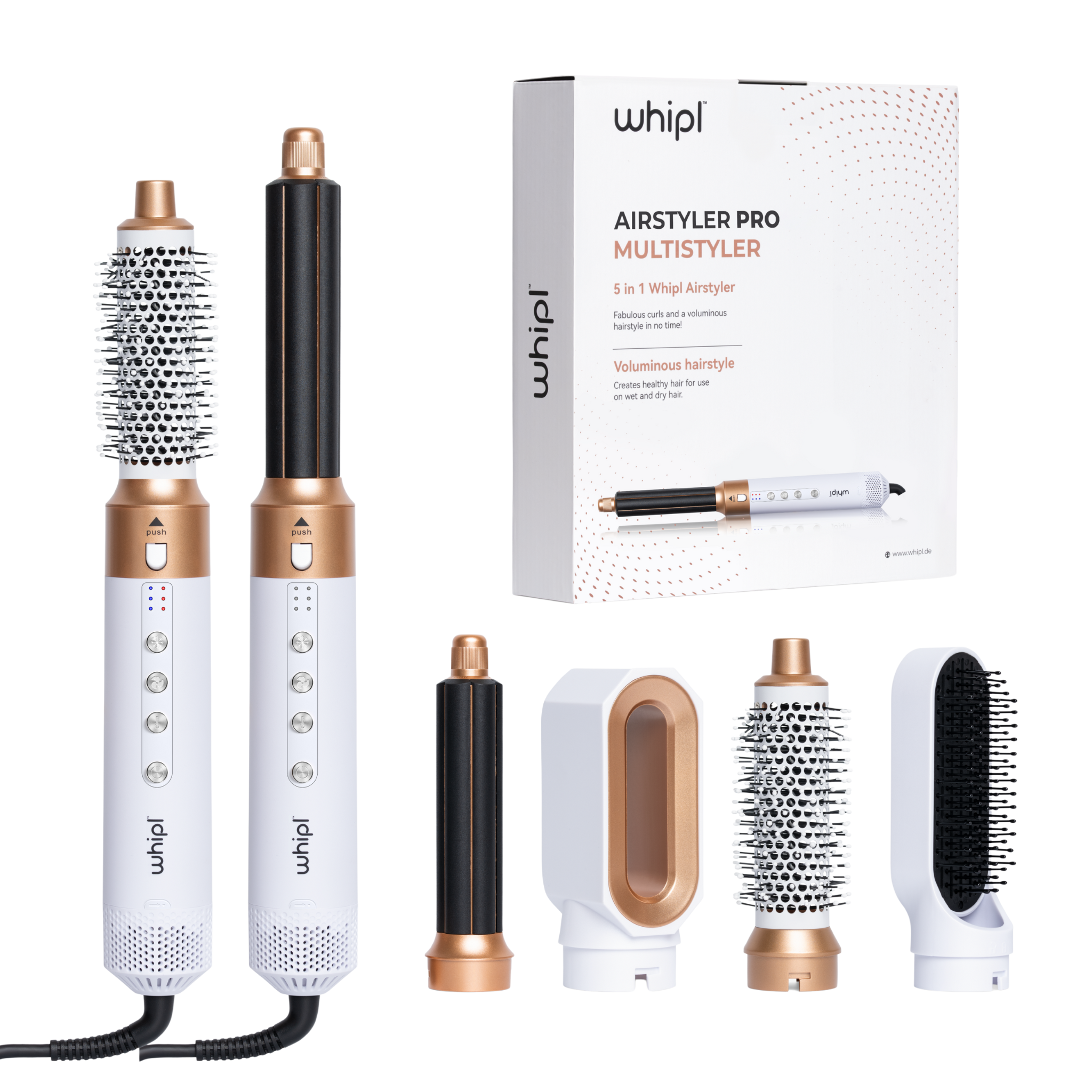 Whipl™ AirStyler + eBook gratuito