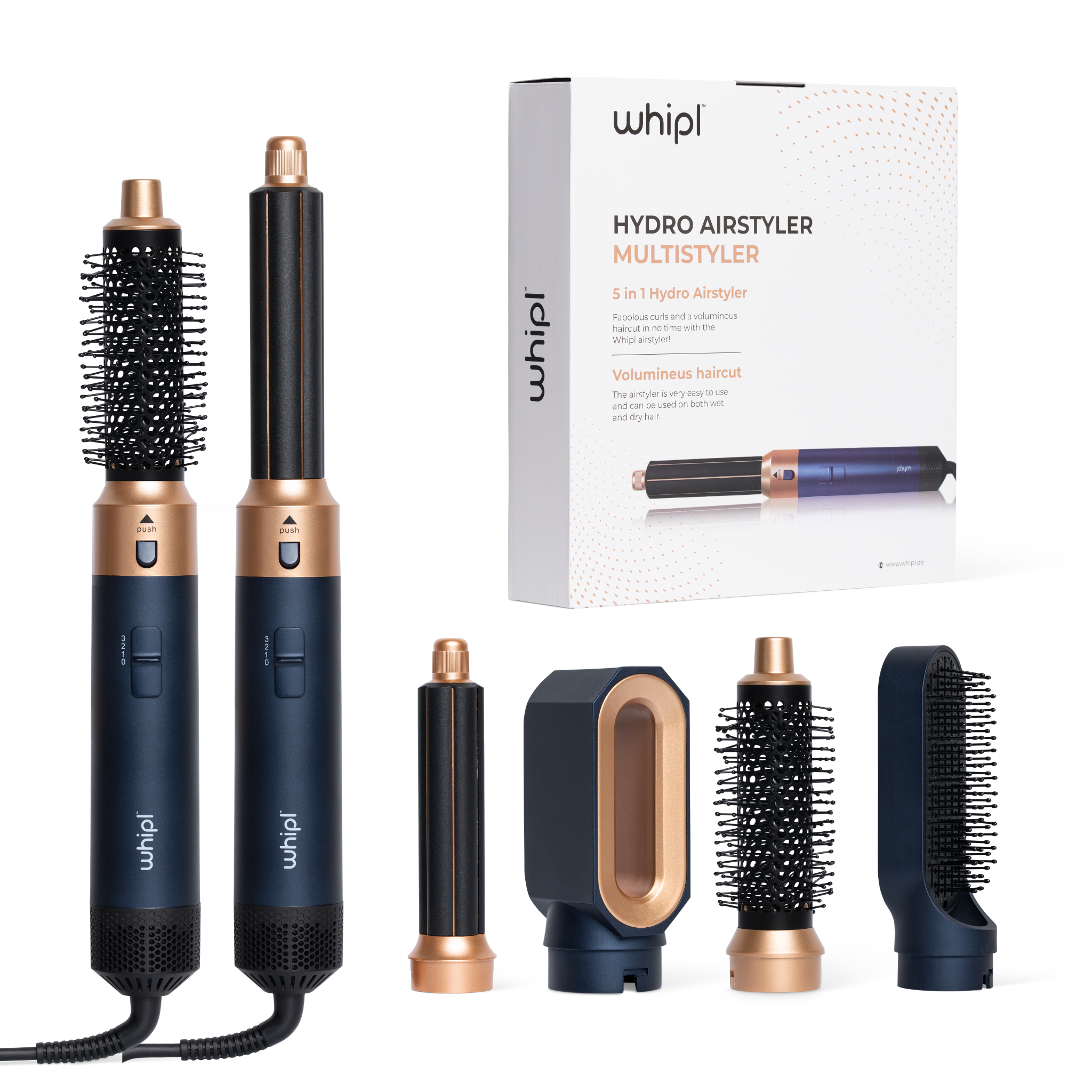 Whipl™ AirStyler + eBook gratuito