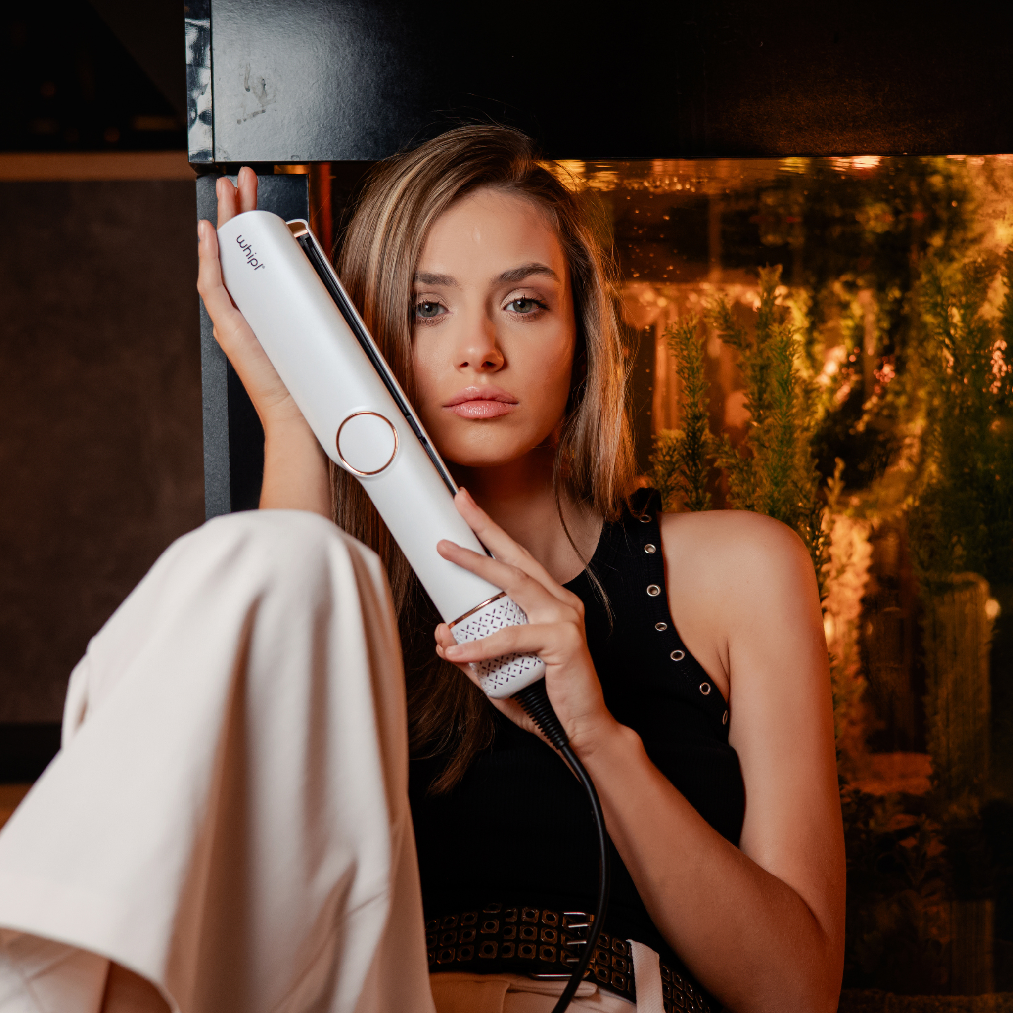 Whipl™ Straithair Pro - Piastra per capelli + Airstyler GRATUITO incl. 5 allegati